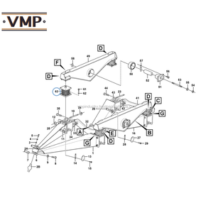 VOE 11195079-Muelle de goma para transportistas articulados A35E, A35F, A40E, A40F - VMP Piezas de maquinaria de construcción de nueva condición - Product Image 4