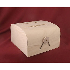 ALANEX ฮังการีที่กำหนดเองทำด้วยมือแกะสลักกล่องไม้ที่มีความยืดหยุ่นสำหรับนาฬิกา - Product Image 1