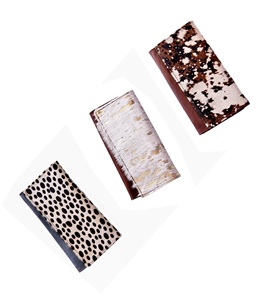 กระเป๋าคลัทช์กุลสตรีหนังแท้พิมพ์ลายสัตว์ทำด้วยมือสไตล์ตะวันตกพร้อมซิปปิดกันขโมย - Product Image 1