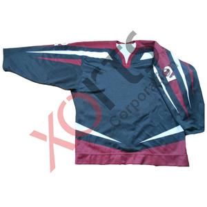 Camiseta de Hockey sobre Hielo 100% Poliéster Antibacteriana y de Secado Rápido con Nombre y Logotipo del Equipo Personalizados - Product Image 4