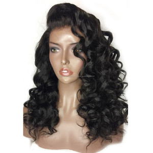 del precio <span class=keywords><strong>de</strong></span> fábrica cutícula alineados pelo <span class=keywords><strong>de</strong></span> <span class=keywords><strong>la</strong></span> India Remy del pelo humano mitad pelucas para las mujeres negras - Product Image 2
