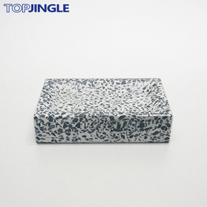 Jabonera de uso hotelero de doble color con forma de cilindro redondo portátil Acrílico - Product Image 6