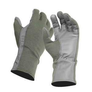 Gants de pilote tactiques en cuir NOMEX DuPont, résistants au feu et à la chaleur - Product Image 4