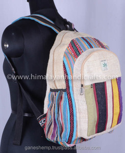 Multicolor estilista de cáñamo mochila HBBH 0011 - Product Image 3