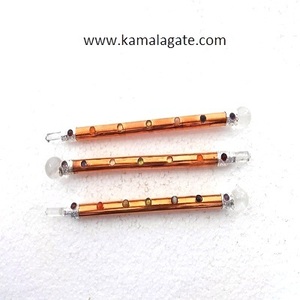 Bán Buôn Cổ Kim Loại Bảy Chakra Reiki Chữa Bệnh Dính Với Tinh Thể Thạch Anh Đá Quý Cho Tinh Thần Và Physicals Bán Quý Đá Thủ Công - Product Image 2