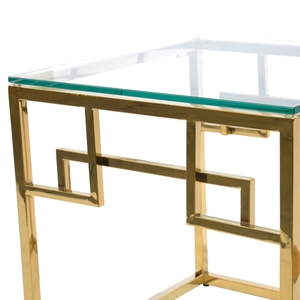High Quality Nordic Minimalist Square Coffee <b>Table</b> Modern Indoor Use Metal Side <b>Table</b> with <b>Mirrored</b> Finished New Design - Product Image 3