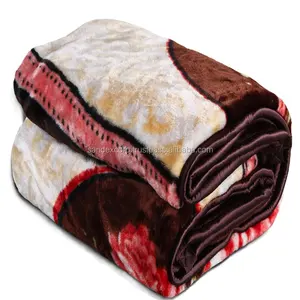 Sherpa selimut bulu domba lempar grosir mewah padat untuk musim dingin kualitas tinggi poliester lembut hangat tempat tidur Sofa flanel Natal ..