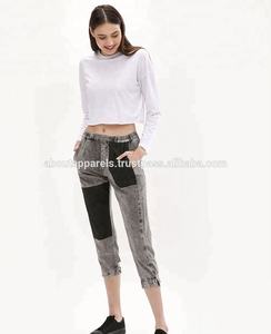 เสื้อครอปออกกำลังกายด้านบนของผู้หญิง,เสื้อครอปดีไซน์โลโก้แบบเฉพาะสำหรับใส่ออกกำลังกายโยคะ - Product Image 4