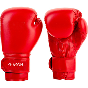 GANTS MMA LOGO PERSONNALISÉ PROFESSIONNEL FIT GANTS DE BOXE CUIR PU PERSONNALISÉ MEILLEUR MUAY THAÏ TRAINING PUNCHING - Product Image 1