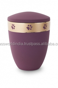 Brassworld India American Style Metal Pet Cremation <b>Urn</b> Premium Funeral Supplies - Product Image 6