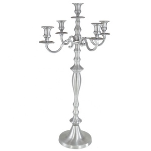 Chandelier en aluminium poli à la main, fait à la main, avec 4 bras et bol de fleurs pour la décoration par les accessoires de maison, axion, offre spéciale - Product Image 4