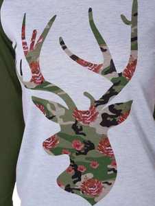 T-shirt à manches raglan en coton imprimé personnalisé pour femmes décontracté à manches longues grande taille Anti-rétrécissement broderie dentelle paillettes nouveau tricoté - Product Image 3