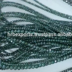 At cheapest price Fancy colored Moissanite beads-strands from India USA , green,yellow/brown/chocolate color Moissanite beads