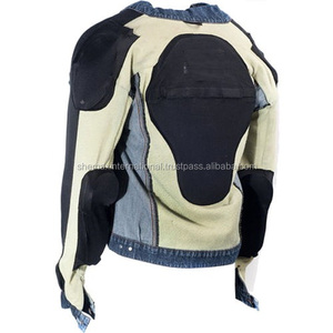 Shemax-chaqueta vaquera para moto, con protectores - Product Image 3