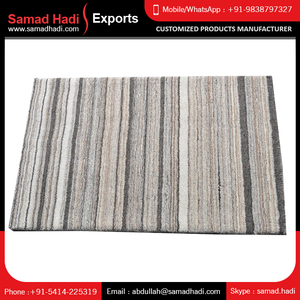 พรมทอมือที่ทำด้วยมือเป็นมิตรกับสิ่งแวดล้อมพรมทอมือปักงานทำมือดีไซน์ไม่ซ้ำใคร - Product Image 6