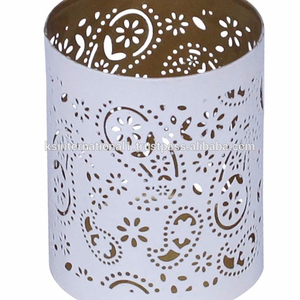 Portavelas redondo de Metal, soporte votivo para luz de té - Product Image 4