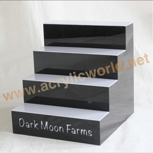 Led Wine Bottle <b>Display</b> Shelves 3 Tier Acrylic Wine Show <b>Display</b>/Acrylic LED Wine Bottle <b>Display</b> <b>Stand</b>/Shelves - Product Image 4