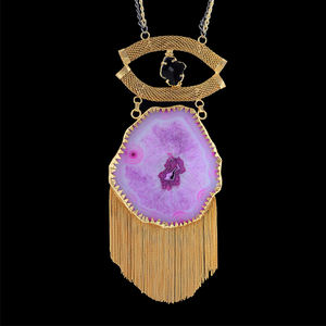 Collar de Cadena de Eslabones Chapado en Oro de 18k, Color Rosa, Pesado y Grande, para Mujer, Regalo para Compromiso, Boda o Fiesta - Product Image 2