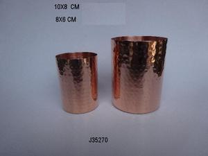 Copper Planter With Mirror Polish Home Decoration Copper Art Ware Copper Crafts Indian Handicrafts - Product Image 6