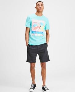 กางเกงขาสั้นชายหาดผ้าแคนวาสผู้ชายกางเกงขาสั้นผ้าฟลีซระบายอากาศได้พิมพ์ลายดอกไม้แฟชั่นกางเกงว่ายน้ำออกแบบโลโก้ได้ตามต้องการ - Product Image 5