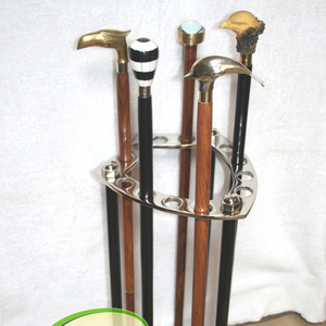 แจกันโลหะขัดเงาพร้อมขาตั้งร่มอลูมิเนียมสไตล์ทะเลสำหรับตกแต่งบ้าน - Product Image 1