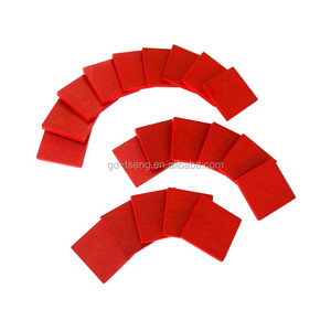 Juguete Educativo de Madera de Color Rojo de 20x20x3.5 mm para Juegos de Mesa - Product Image 1