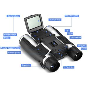 <span class=keywords><strong>Jumelles</strong></span> <span class=keywords><strong>avec</strong></span> caméra <span class=keywords><strong>numérique</strong></span> 12x32 5MP Enregistreur vidéo <span class=keywords><strong>photo</strong></span> Caméra <span class=keywords><strong>numérique</strong></span> télescope - Product Image 2