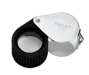Best Selling Portable 10X Jewelry Loupe Magnifier Mini Triplet Jewellery  Magnifier - China Magnifier, Magnifying Glass