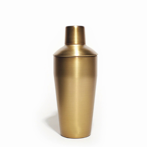 Brass Antique Metal Cocktail Shaker - Product Image 1