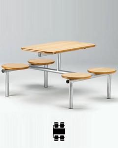 Modern PRIME Brand Multi-Use School Furniture Set Metal Canteen <b>Desk</b> 5-Year Warranty <b>for</b> Classroom <b>Dining</b> Hall College - Product Image 4