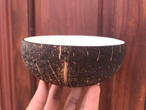 ชามมะพร้าวแกะสลักตามธรรมชาติ - Product Image 5