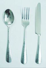 Juego de cubiertos de acero inoxidable ecológico de estilo real, 4 cubiertos de Metal sostenibles para el hogar, Hotel, fiestas, bodas - Product Image 2