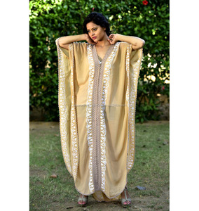Caftan long pour filles, chaussure de plage élégante pour dames - Product Image 1