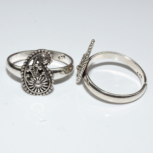 Anillo de Plata de Ley 925 con forma de Mango, joyería de plata - Product Image 5