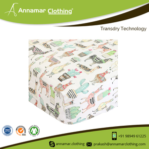 Factory Price Custom Logo Soft <b>Comfortable</b> Cotton Baby Crib Sheet - Product Image 2