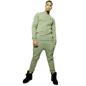 Summer men'<b>s</b> Tracksuit Two Piece Set Custom Sweatsuit Sport Joggers Training Wear Football Kids Cotton Track <b>Suit</b> For Men - Product Image 5