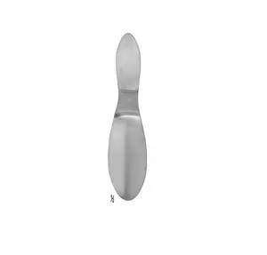 Spatules abdominales et intestinales Kader, rétracteur manuel en acier inoxydable, certifié CE classe I pour les procédures intestinales et digestives - Product Image 1