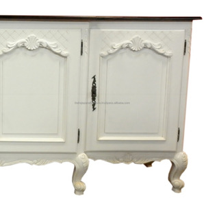 Mueble Francés, Aparador con 4 Puertas - Aparador de Caoba, Reproducción de Muebles Antiguos. - Product Image 3