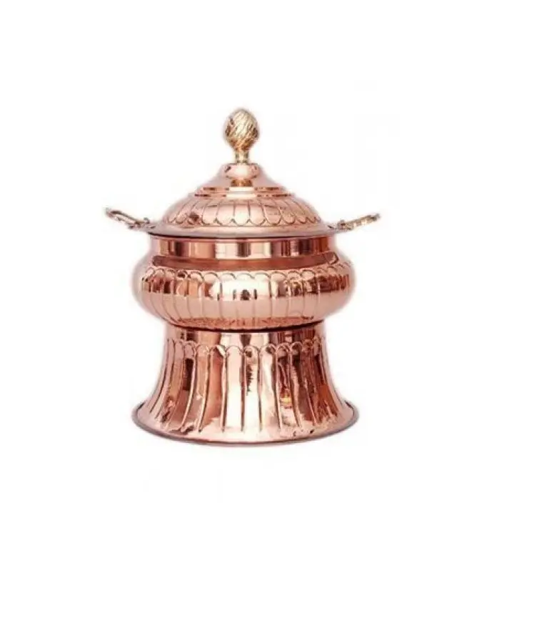 Hersteller Food Warmer Serving Copper Indian Chafing Dish