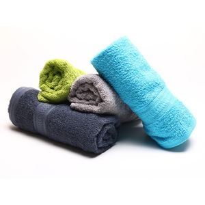 Toalla de baño sólida de algodón 100% de alta calidad, diseño personalizado, técnicas tejidas, precio bajo para venta al por mayor en India - Product Image 5