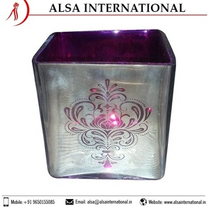 Bougeoirs votifs en verre de la meilleure qualité Fourniture en vrac d'impression en 4 couleurs à bas prix pour les occasions de Noël - Product Image 3