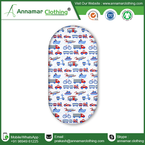 Nouveau-né Bébé Berceau Équipée Drap de Coton - Product Image 2