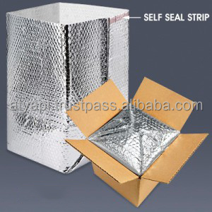 Bolsa de embalaje de plátano con forro de caja térmica sólida 3D - Product Image 2