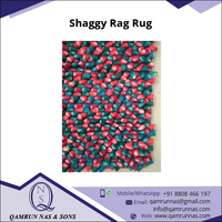 Moderne Luxus-Shaggy-Fußmatten mit Rutschfester Unterseite, Faszinierendes Design, Waschbarer Gewebter Woll-/Seidenteppich für Zuhause, Hotel, Palast-Look, Ganzjährig Nutzbar