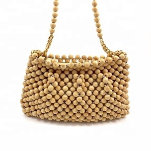 กระเป๋าลูกปัดไม้ - Product Image 5