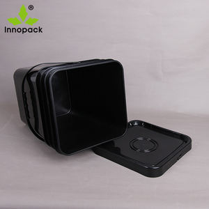 ถังสี่เหลี่ยมสีดำขนาด 20 ลิตร พร้อมฝาปิดและโอริง - Product Image 4