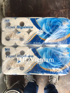 THQ VIETNAM Prime Blue 2 plis Papier toilette 10*10-Mouchoirs de salle de bain de haute qualité - Product Image 2