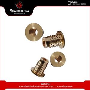 Écrou d'insertion multi-têtes en laiton de qualité supérieure, filetage M3, surface polie de haute qualité, emballage personnalisé, fournisseur OEM Inde - Product Image 5