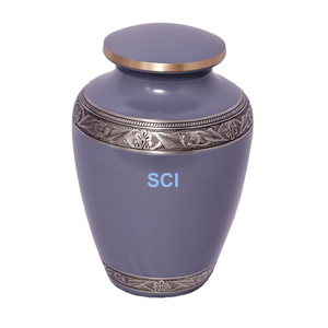 Crinière métallique personnalisée violet Urns, vente directe d'usine indienne et fabricants complets - Product Image 1