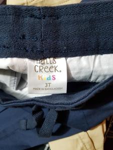 Nuevo diseño de prendas de Bangladesh 100% Calidad de exportación Envío Cancelar Ropa informal para niños más nuevos Pantalones azules de sarga Funky para bebés - Product Image 5